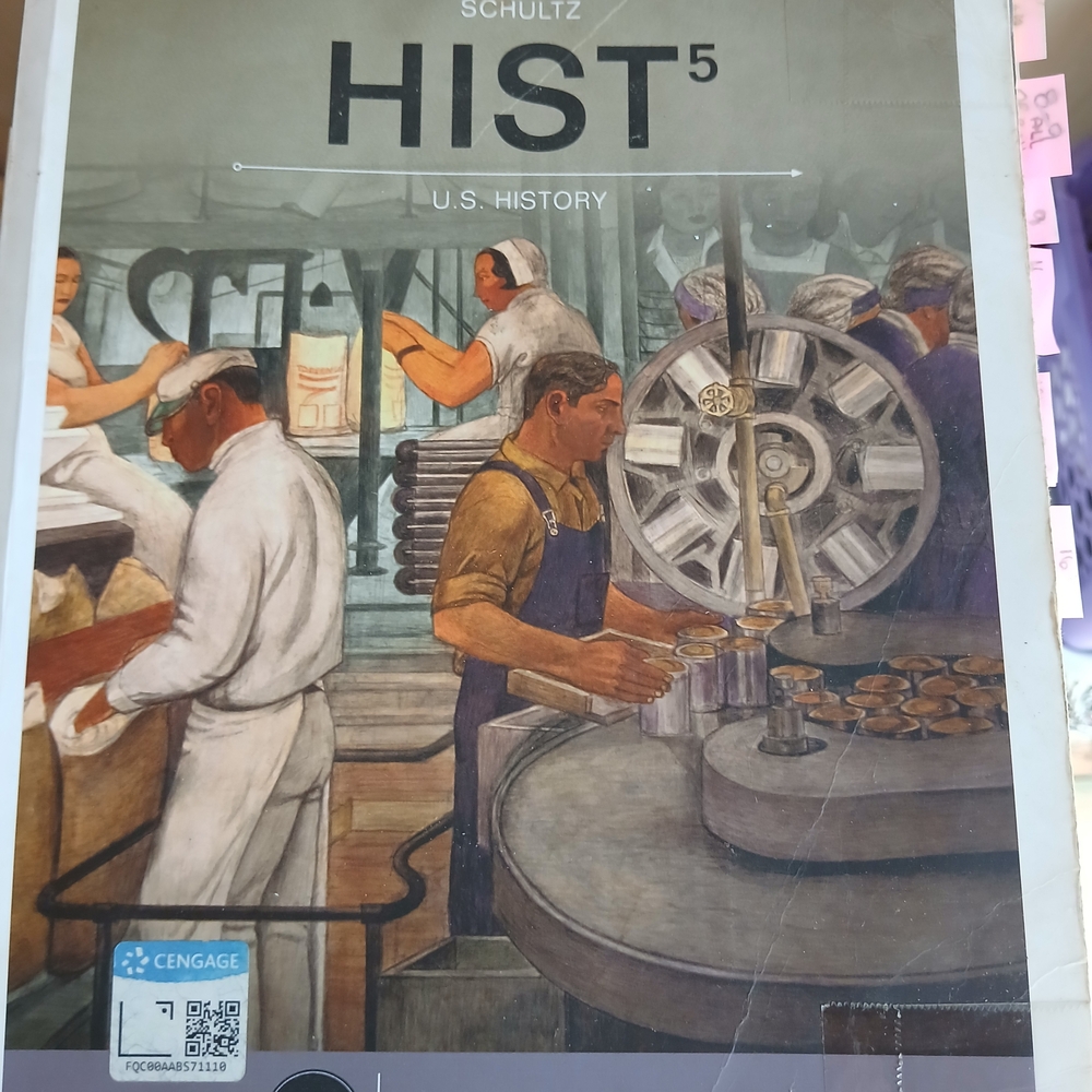 HIST5 U.S. History Art Print